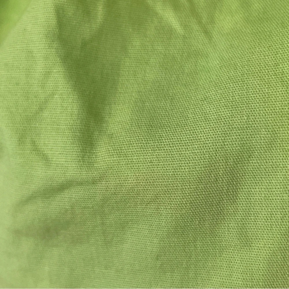 Wayf Lime green off the shoulder puff sleeve crop top Sz L - Picture 5 of 8